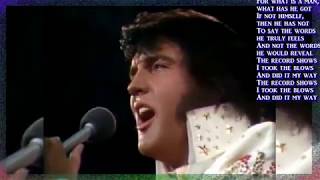 「マイウェイ My Way」エルヴィス・プレスリー、Elvis Presley live [upl. by Becka873]