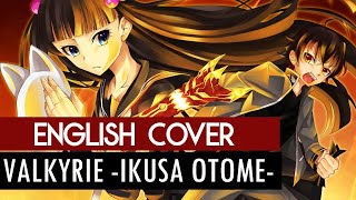 Valkyrie Ikusa Otome Sousei no Onmyouji OP  ENGLISH Cover  Nagichan [upl. by Kubis717]