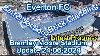 Everton FC New Stadium at Bramley Moore Dock Update 24062024 [upl. by Elberta]