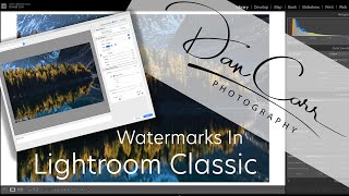 How to Watermark Your Photos in Lightroom Classic [upl. by Serafine877]