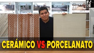 🧐 Cerámica vs Porcelanato 🤔 ¿Cuál elijo❓  Los Bestauradores [upl. by Ennayt]