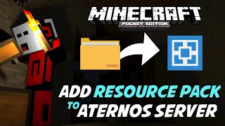 How to Upload AddOn  Resource Pack to Aternos Server in Minecraft PE  Malayalam [upl. by Ajnin]