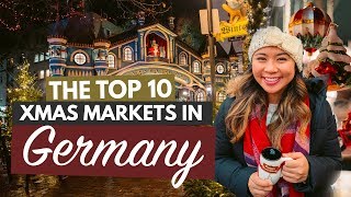 THE BEST CHRISTMAS MARKETS IN GERMANY  My Top 10 German Christmas Markets That You Must Visit [upl. by Nagad]