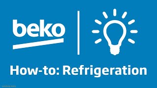 Product Support How To Reverse Fridge Freezer Doors  Beko [upl. by Darda]