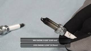 Sportsman High Lifter Spark Plug Inspection and Replacement  Polaris Off Road Vehicles [upl. by Dranel402]