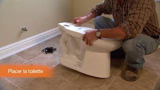 Comment installer des toilettes [upl. by Yelrebmyk720]