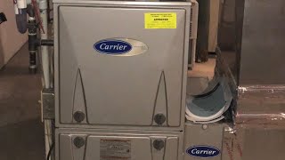 Carrier Performance Series Furnace Review [upl. by Nairdad572]