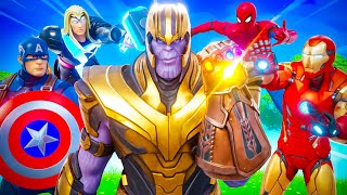 THANOS vs AVENGERS Fortnite Manhunt [upl. by Weiner]