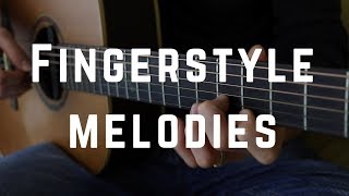 5 Simple yet Beautiful Fingerpicking Melodies for Intermediate [upl. by Dabney]