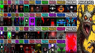 Phase 1234 VS Phase 5 VS Phase 6 VS Phase 7 VS Phase 8 VS Phase 952 in Incredibox Sprunki [upl. by Cogn]