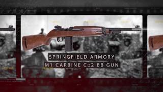 Springfield Armory M1 Carbine Blowback CO2 BB Rifle [upl. by Aimo]