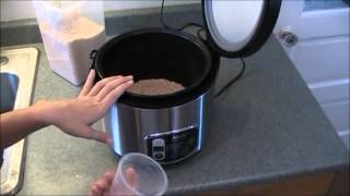 How to Use a Rice Cooker  Steamer [upl. by Werdna358]