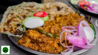 Spicy Indian Street Food at Punjabi Dhaba Chole Panner and Butter Naan [upl. by Ititrefen]