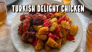 10 Minutes Turkish Delight Chicken Menu amp Potato In The Oven [upl. by Shum449]