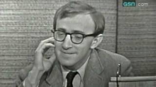 Woody Allen on quotWhats My Linequot [upl. by Enimajneb239]