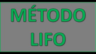 Método LIFO [upl. by Olra]