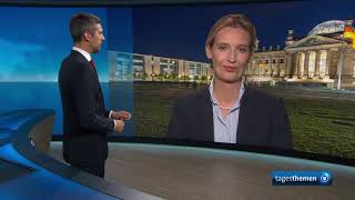 Bundestagswahl Alice Weidel AfD im Interview [upl. by Leiruh]