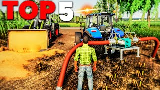 TOP 5 Best Realistic MODS  SCRIPTS Part 3  Farming Simulator 19 [upl. by Nairret509]