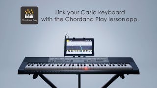 CASIO Chordana Play Application  LK265 [upl. by Gunther]