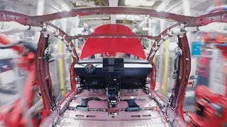 How Model 3 gets made [upl. by Ziwot272]