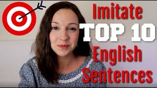 How to Pronounce TOP 10 English Sentences [upl. by Sisson]