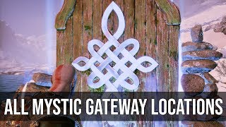 All Mystic Gateway Locations  God of War 2018 [upl. by Eelan]