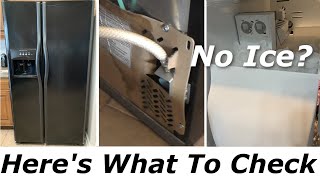 How to Fix a Frigidaire Gallery Refrigerator that Wont Make Ice [upl. by Alisha385]