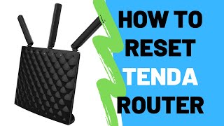 How To Reset Tenda Router To Factory Default Settings [upl. by Roxanna132]