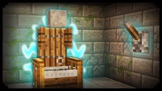 ✔ Minecraft How to make a Working Electric Chair [upl. by Aneez]