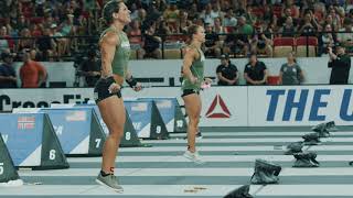 Womens Split Triplet—2019 CrossFit Games [upl. by Llemert962]