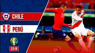 Chile 0  3 Perú  Semifinal  Copa América 2019 [upl. by Adnoral343]