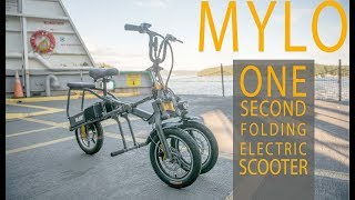 MYLO The One Second Folding Scooter [upl. by Osber956]