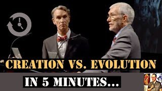 Creation vs Evolution in 5 minutes [upl. by Jerusalem500]