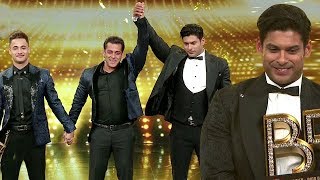 Bigg Boss 13 Relive Sidharth Shukla’s Winning Moment [upl. by Moser333]