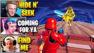 Streamers Host ULTIMATE Hide And Seek Game  Fortnite Daily Funny Moments Ep522 [upl. by Retsev]