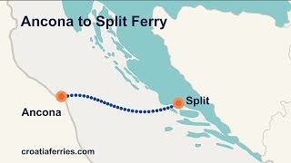 Ancona to Split Ferry [upl. by Terces33]