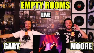 GARY MOORE  EMPTY ROOMS  Live in Stockholm 1987  FIRST TIME REACTION [upl. by Orwin]