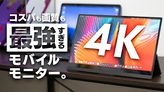 【すべてが最強】Switchとの連携がすごい 4K薄型モバイルモニターSculptorが綺麗すぎる… [upl. by Ashok]