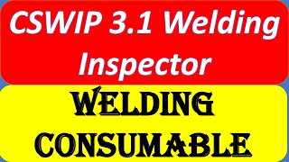 CSWIP 31 Welding Consumable Section 14 [upl. by Aleck280]