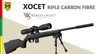 WEBLEY amp SCOTT  XOCET rifle carbon fibre  22LR [upl. by Bebe86]