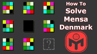 Solving The Mensa DENMARK IQ Test Puzzles 145 IQ Answers [upl. by Cusack]