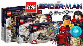 LEGO SpiderMan No Way Home Sets OFFICIALLY Revealed [upl. by Delfine739]