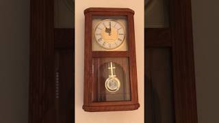 Westminster Hour Chime SEIKO Chiming Wall Clock [upl. by Ilse]