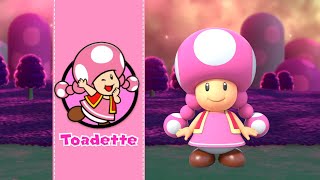 Playable Toadette in Super Mario 3D World [upl. by Lee]