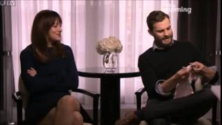 Jamie Dornan and Dakota Johnson Funny Moments Original [upl. by Kristian]