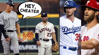 MLB Stars CALLING OUT The Astros For Cheating Compilation [upl. by Tuesday]