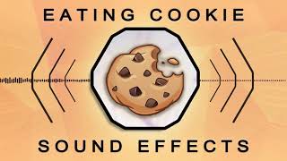 Eating Cookie  Free Sound Effect [upl. by Enajharas4]