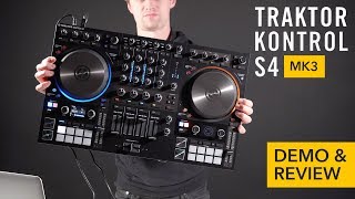 Traktor Kontrol S4 MK3  Demo amp Review [upl. by Cirdor]