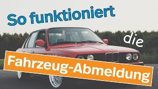 FahrzeugAbmeldung so gehts I Kennzeichenboxde [upl. by Naggem]