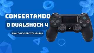 COMO CONSERTAR CONTROLE DO PS4 [upl. by Adnylem]